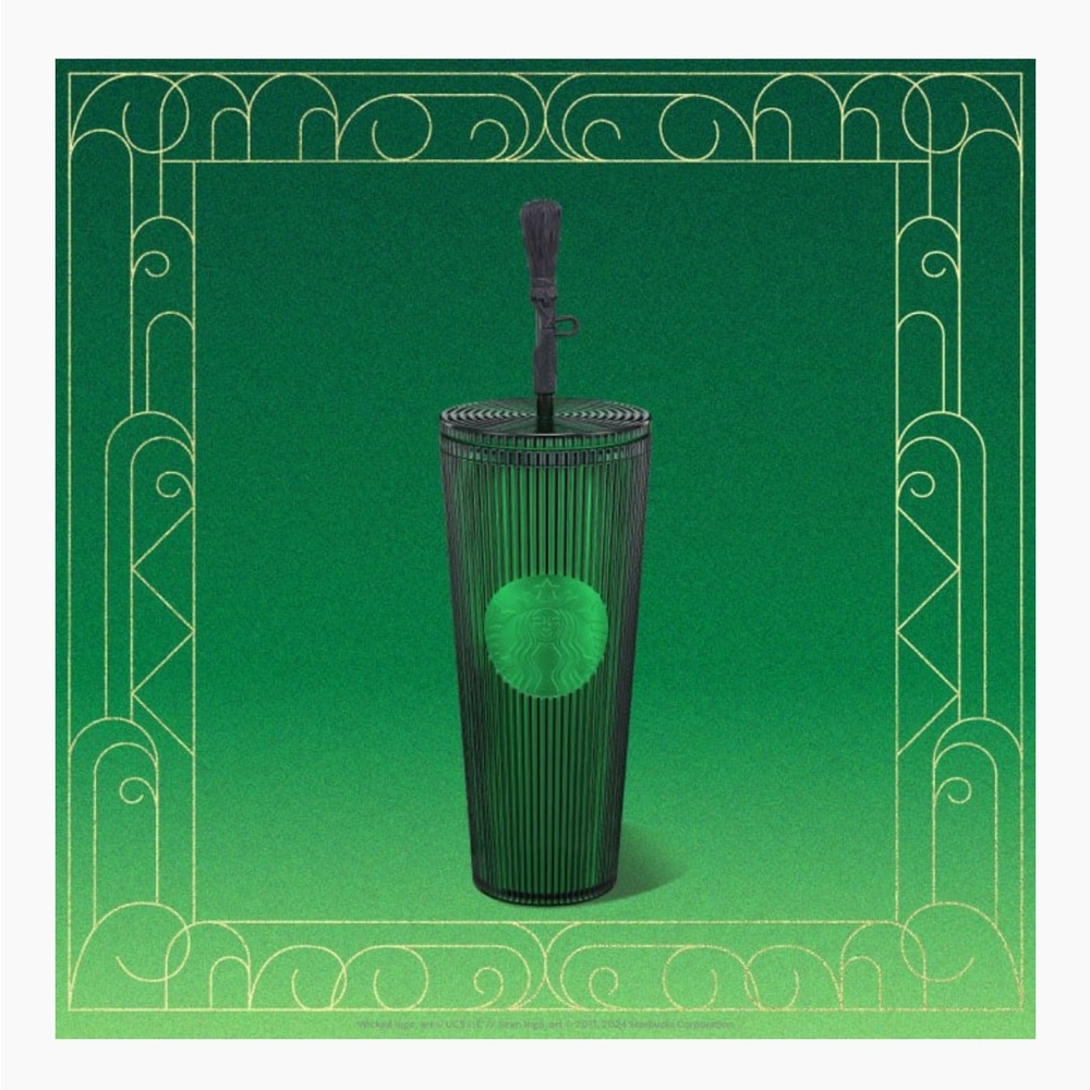 Starbucks Wicked Glow-in-the-Dark Cup NWT Limited Edition
